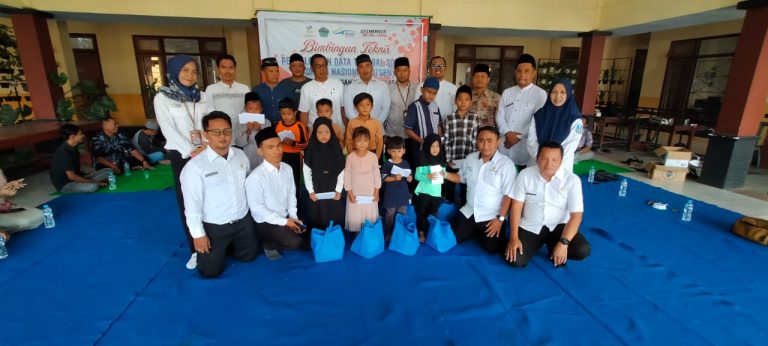 Tasyakuran Sekaligus Santunan Anak Yatim Tim PKH Kecamatan Larangan
